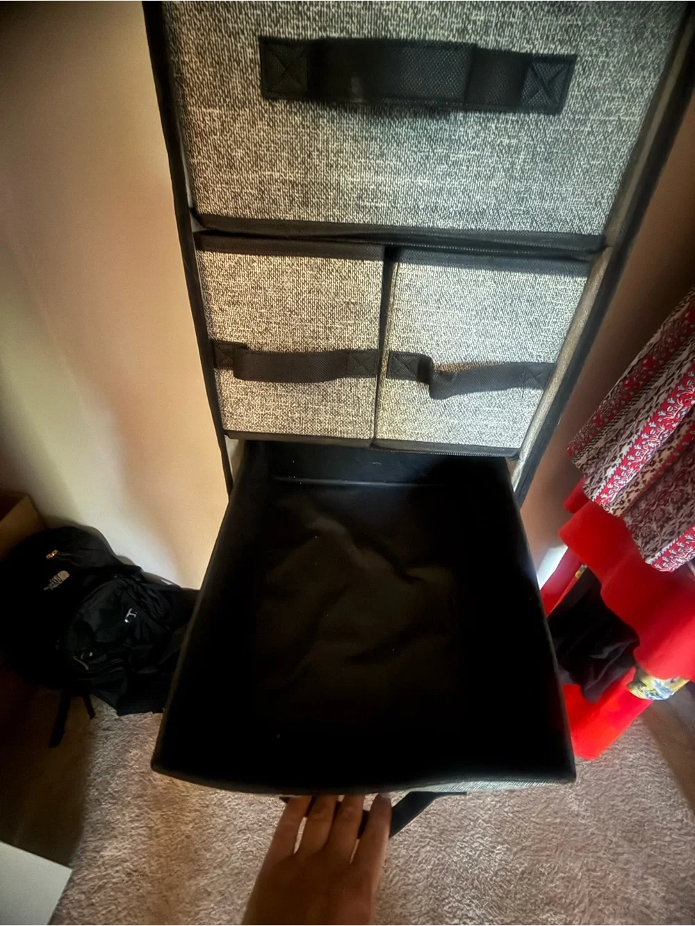 Hanging Closet Organizer with Drawers